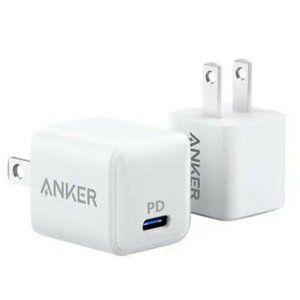 Anker Powerport PD Nano 20W USB-C Fast Wall Charger New iPhone, Samsung (2Pack)